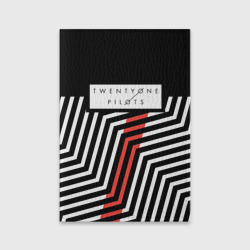 Обложка для паспорта матовая кожа Twenty One Pilots - Blurryface