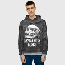 Мужская толстовка 3D Memento mori - фото 2