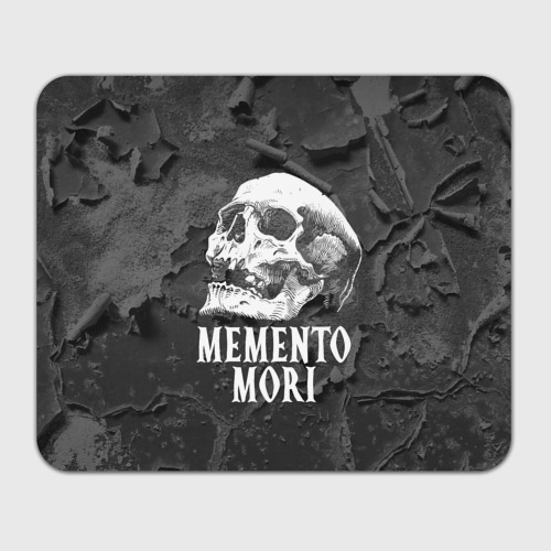 Прямоугольный коврик для мышки Memento mori