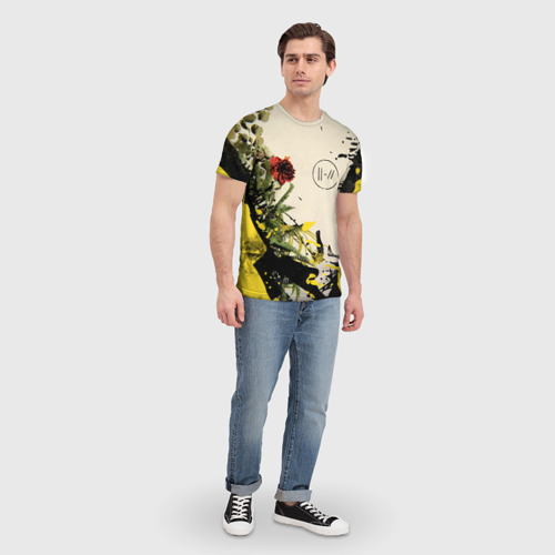 Мужская футболка 3D Twenty One Pilots - Trench, цвет 3D печать - фото 5