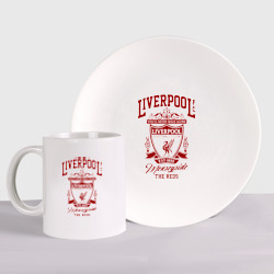Набор: тарелка + кружка Ливерпуль