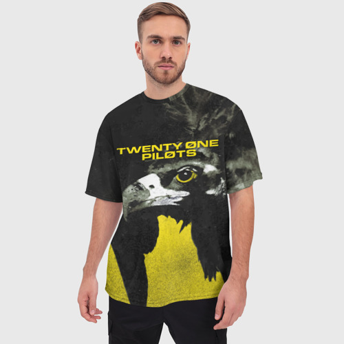 Мужская футболка oversize 3D Twenty One Pilots - Trench, цвет 3D печать - фото 3