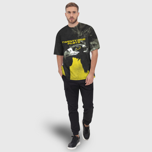 Мужская футболка oversize 3D Twenty One Pilots - Trench, цвет 3D печать - фото 5