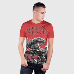 Мужская футболка 3D Slim Убийца гоблинов и Жрица - фото 2