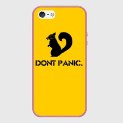 Чехол для iPhone 5/5S матовый Dont Panic