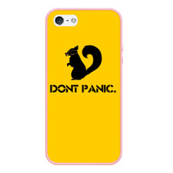 Чехол для iPhone 5/5S матовый Dont Panic