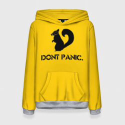 Женская толстовка 3D Dont Panic
