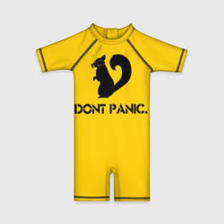 Детский купальный костюм 3D Dont Panic