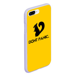 Чехол для iPhone 7Plus/8 Plus матовый Dont Panic - фото 2