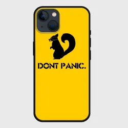 Чехол для iPhone 14 Dont Panic