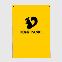 Постер Dont Panic