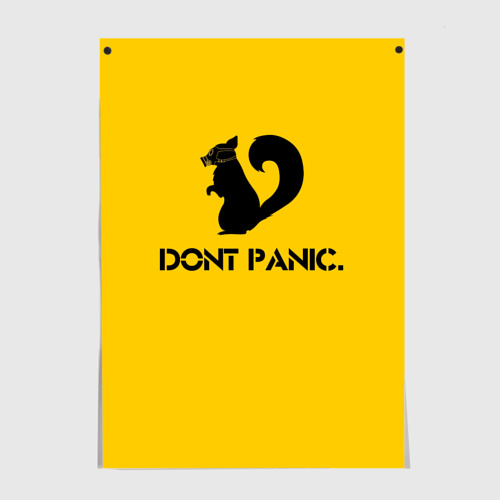 Постер Dont Panic