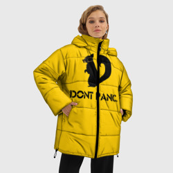 Женская зимняя куртка Oversize Dont Panic - фото 2