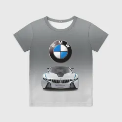 Детская футболка 3D BMW Vision