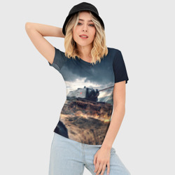 Женская футболка 3D Slim Танк - фото 2