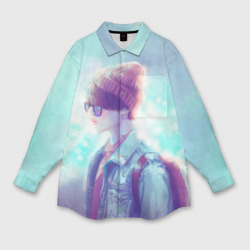 Мужская рубашка oversize 3D BTS. Jimin