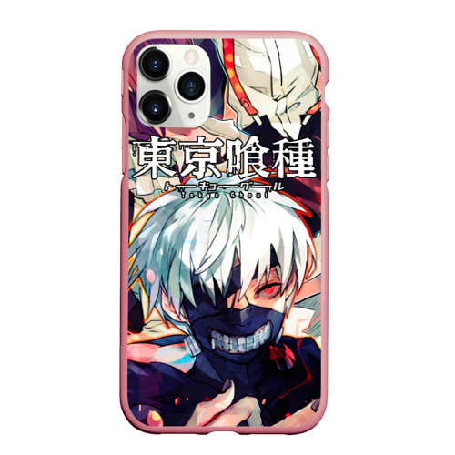 Чехол для iPhone 11 Pro Max матовый Tokyo Ghoul 5, цвет баблгам