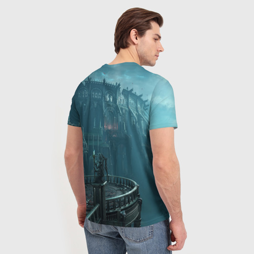 Мужская футболка 3D Ведьмак 3: Дикая Охота, цвет 3D печать - фото 4