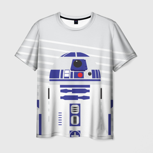 Мужская футболка 3D R2-D2 Фото 01 Мужская футболка 3D R2-D2 Фото 01