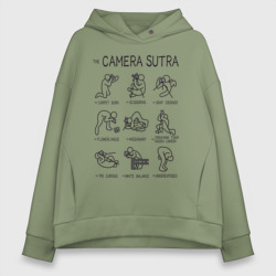 Женское худи Oversize хлопок The camera sutra