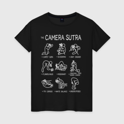 Женская футболка хлопок The camera sutra