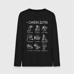 Мужской лонгслив хлопок The camera sutra