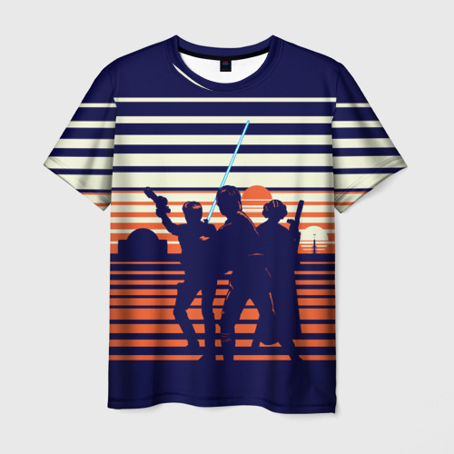 Мужская футболка 3D STAR WARS Фото 01 Мужская футболка 3D STAR WARS Фото 01