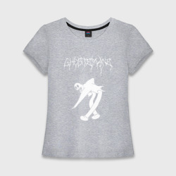 Женская футболка хлопок Slim Ghostemane2