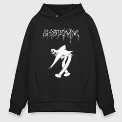 Ghostemane2 – Мужское худи Oversize хлопок с принтом купить со скидкой в -21%