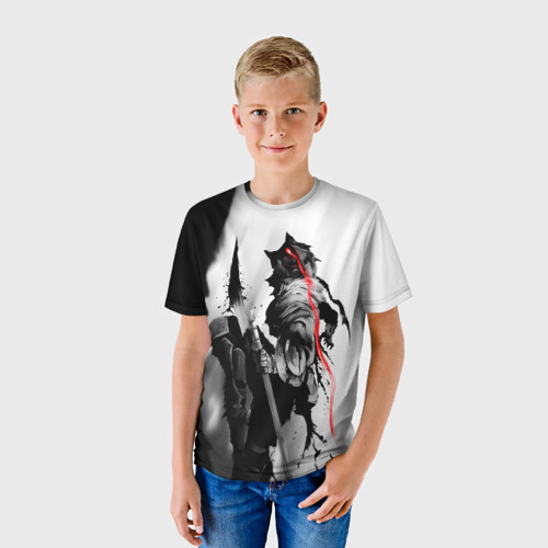 Детская футболка 3D с принтом Убийца Гоблинов, фото на моделе #1