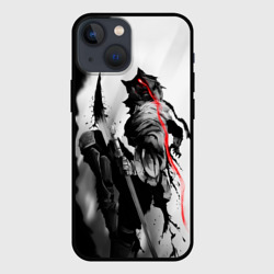 Чехол для iPhone 13 mini Goblin Slayer under the moon light