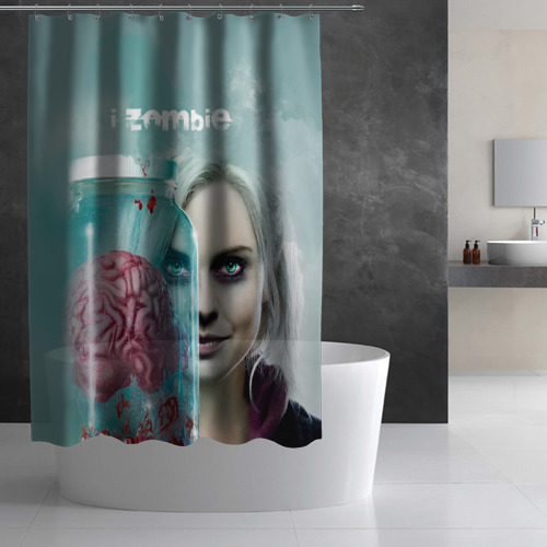 Штора 3D для ванной i-ZOMBIE large - фото 2
