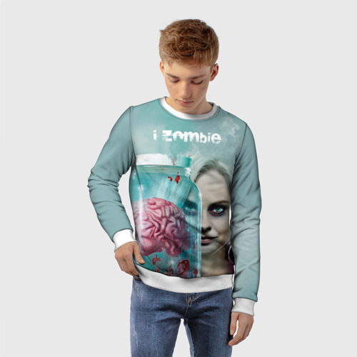 Детский свитшот 3D i-ZOMBIE large, цвет 3D печать - фото 3