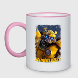 Кружка двухцветная Bumblebee