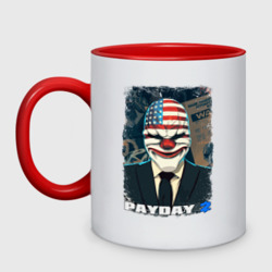 Кружка двухцветная Payday 2