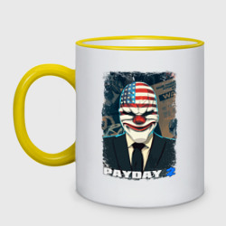 Кружка двухцветная Payday 2