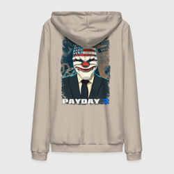 Мужская толстовка на молнии хлопок Payday 2