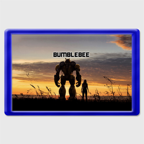 Магнит 45*70 Bumblebee, цвет синий