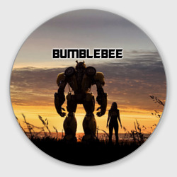 Круглый коврик для мышки Bumblebee