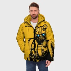 Мужская зимняя куртка 3D Bumblebee - фото 2