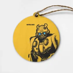 Деревянная игрушка круг Bumblebee