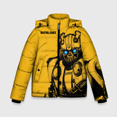 Зимняя куртка для мальчиков 3D Bumblebee, цвет черный