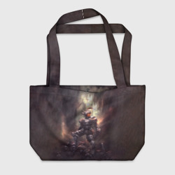 Пляжная сумка 3D Goblin Slayer darkness knight