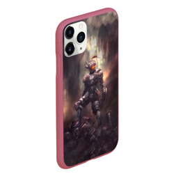 Чехол для iPhone 11 Pro Max матовый Goblin Slayer darkness knight - фото 2