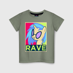 Детская футболка хлопок DJ Pon-3 rave