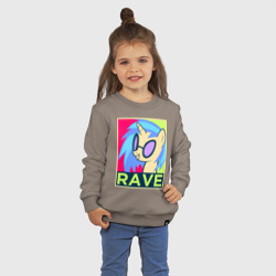 Детский свитшот хлопок DJ Pon-3 rave - фото 2