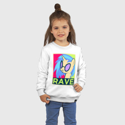 Детский свитшот хлопок DJ Pon-3 rave - фото 2