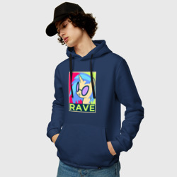 Мужская толстовка хлопок DJ Pon-3 rave - фото 2