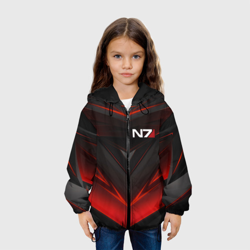 Детская куртка 3D Mass Effect N7, цвет черный - фото 4