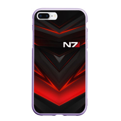 Чехол для iPhone 7Plus/8 Plus матовый Mass Effect N7